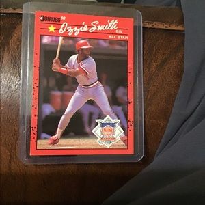 Donruss 1990 Ozzie Smith Error Card # 710. No .